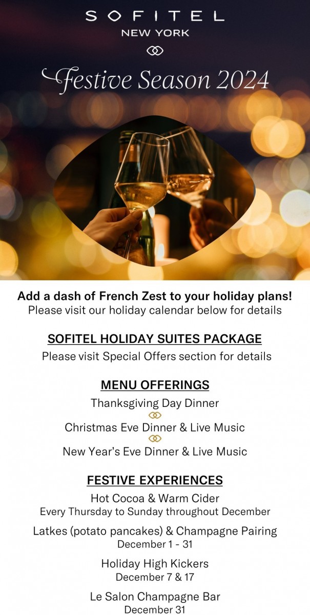 Photo of the hotel Sofitel New York: Festive season popup10