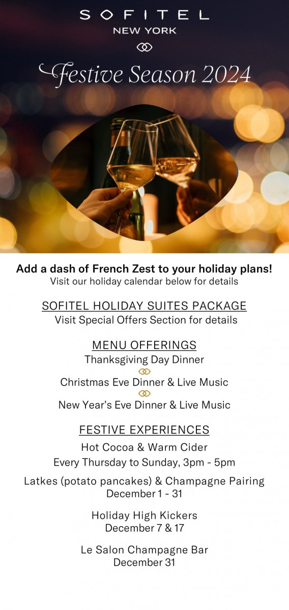 Photo of the hotel Sofitel New York: Festive season popup2